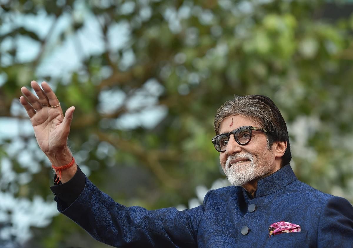 The 76-year-old actor, who recently finished shooting for "Chehre", took to Twitter to share the news. (PTI File Photo)