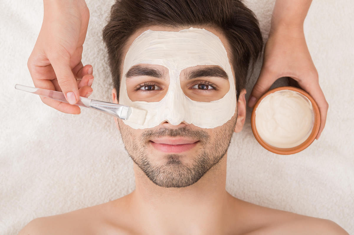 Clay masks can help keep pores clearer.