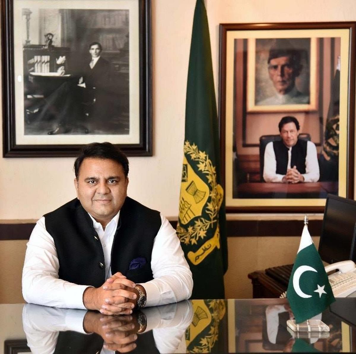 Science and Technology Minister Fawad Chau­dhry (Image courtesy Face Book))
