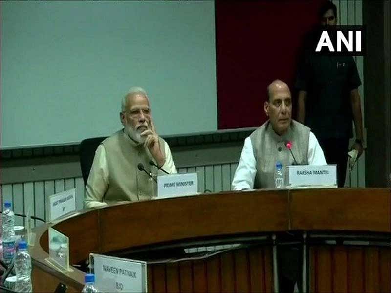 Modi has invited the presidents of all the political parties that have at least one member either in the Lok Sabha or in the Rajya Sabha to discuss the issue. (Image: ANI/Twitter)