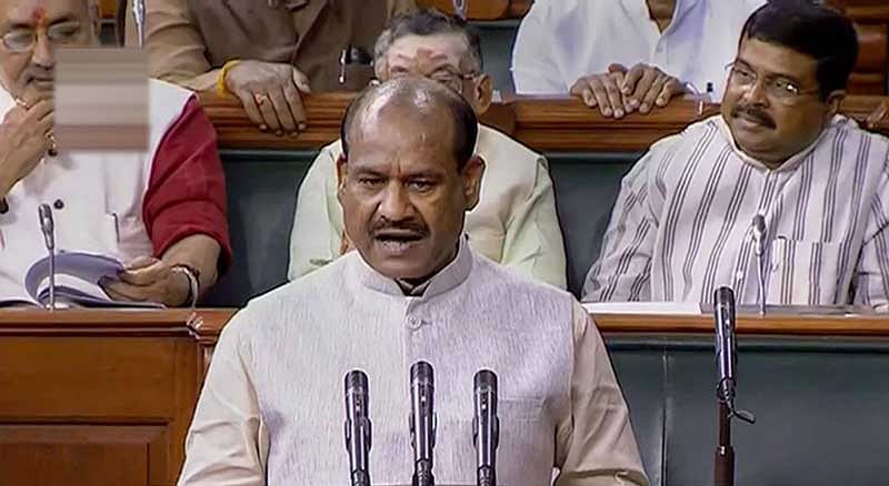 Birla's nomination for the Lok Sabha speaker's post also had the backing of non-NDA parties such as the YSR Congress Party (YSRCP) and the Biju Janata Dal (BJD). (PTI Photo)