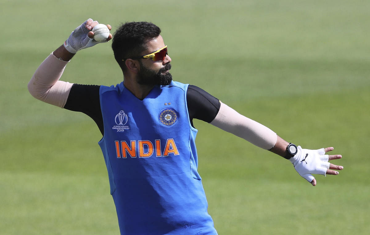 BUNDLE OF ENERGY: India skipper Virat Kohli leads by example in terms of diet and fitness levels. AP/ PTI