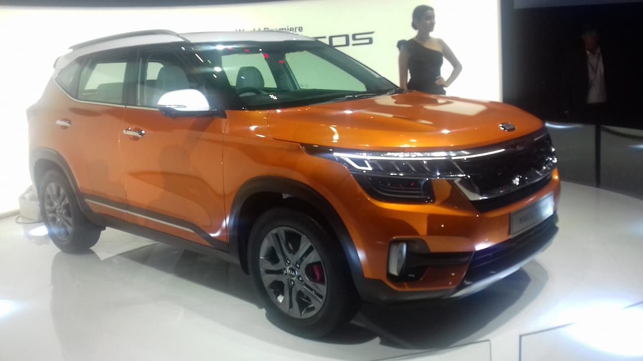 South Korean auto major Kia Motors Corporation on Thursday announced the global debut of its mid-size sport utility vehicle Seltos in India.  