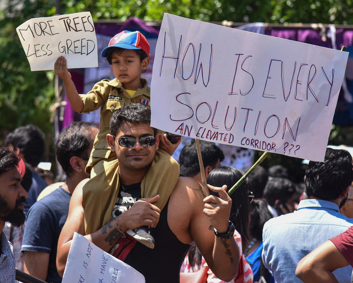 The elevated corridor project faced protests and was put on hold. A majority of people who will be affected by the project are not aware of how exactly it will impact them, say activists, as theyseek proper documentation.