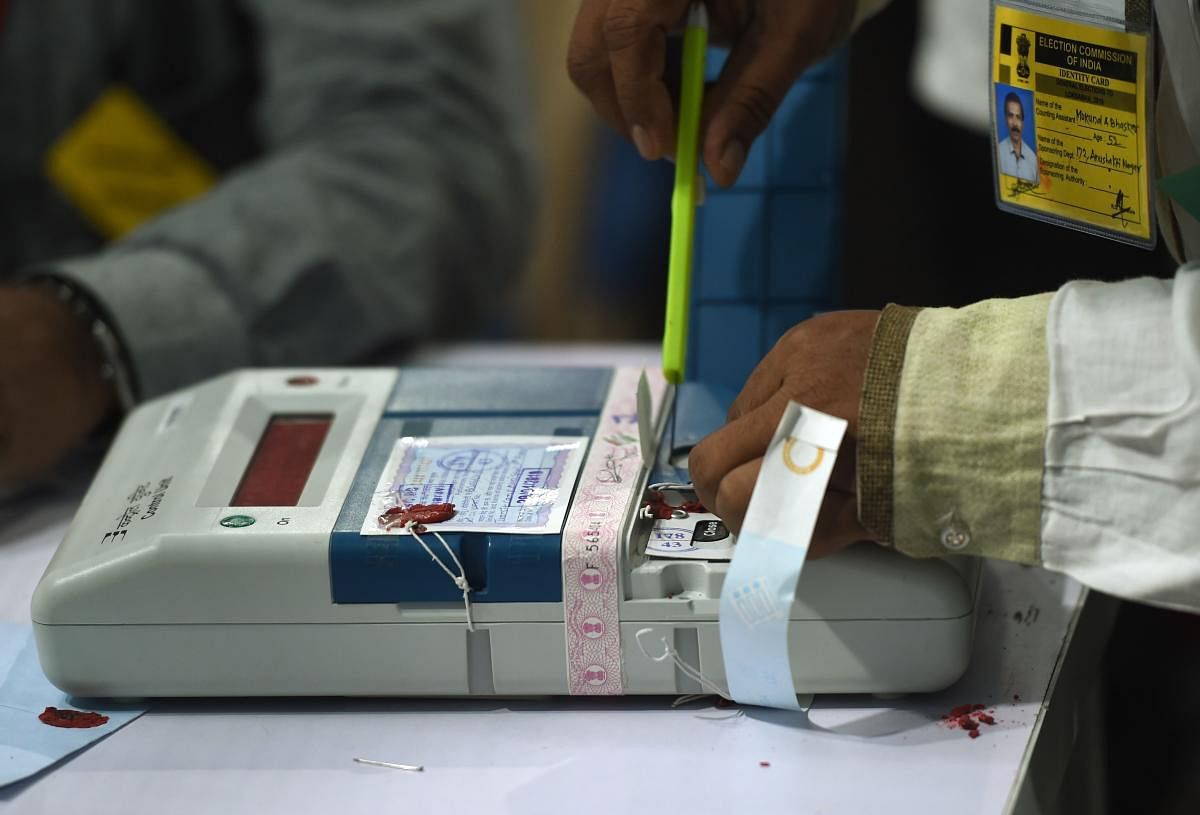 The 'EVM Virodhi Rashtriya Jan Andolan' has said that the "very real possibility" of EVM tampering endangers the "crucial dimension" of Indian democracy. (AFP Photo)