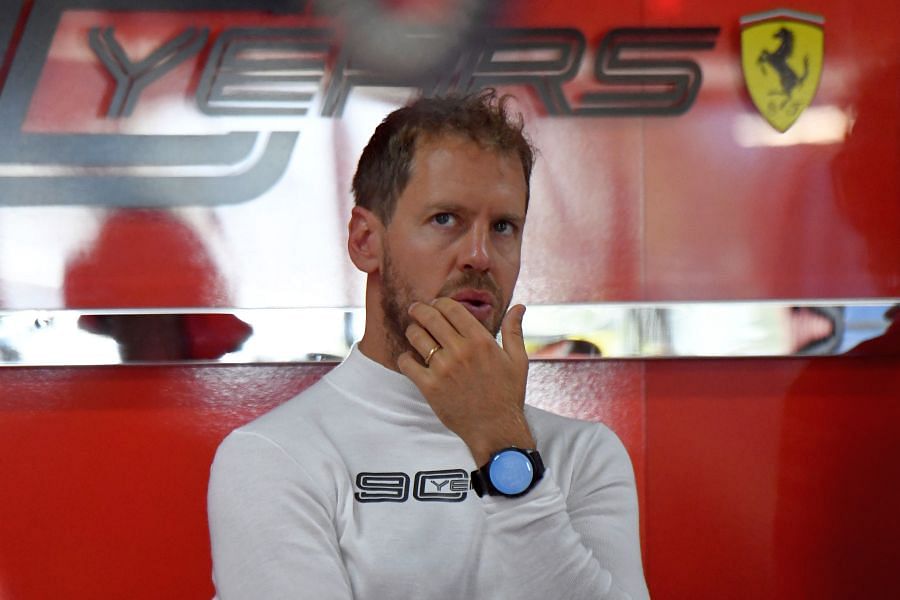 Sebastian Vettel. Picture credit: AFP