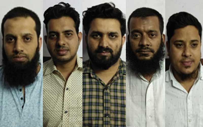 The five directors who were arrested on Friday.