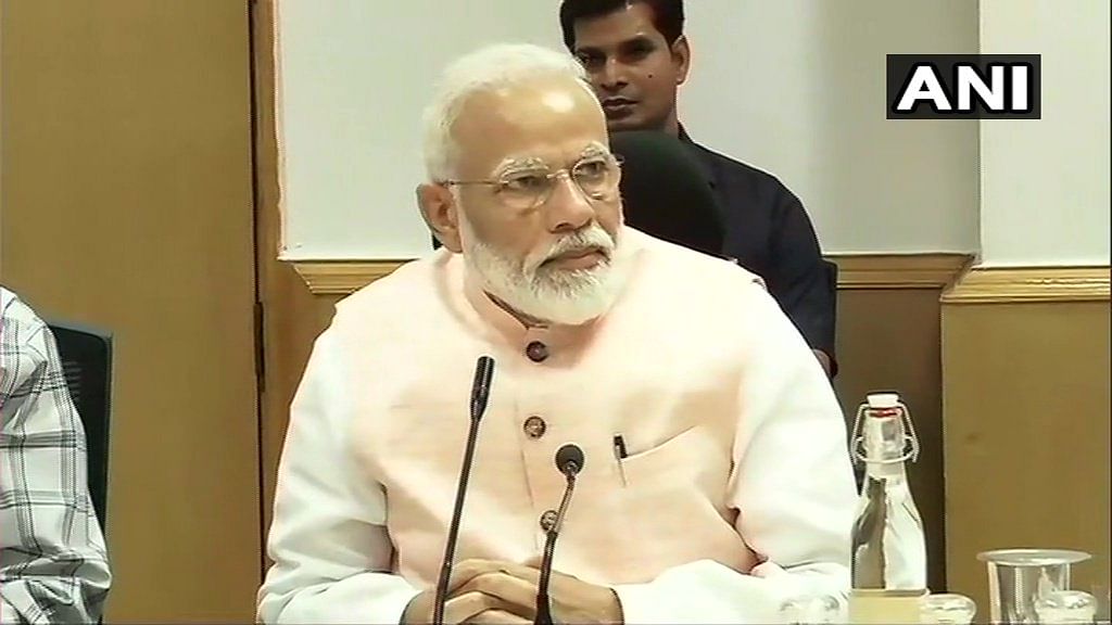 Prime Minister Narendra Modi (Image courtesy ANI/Twitter)