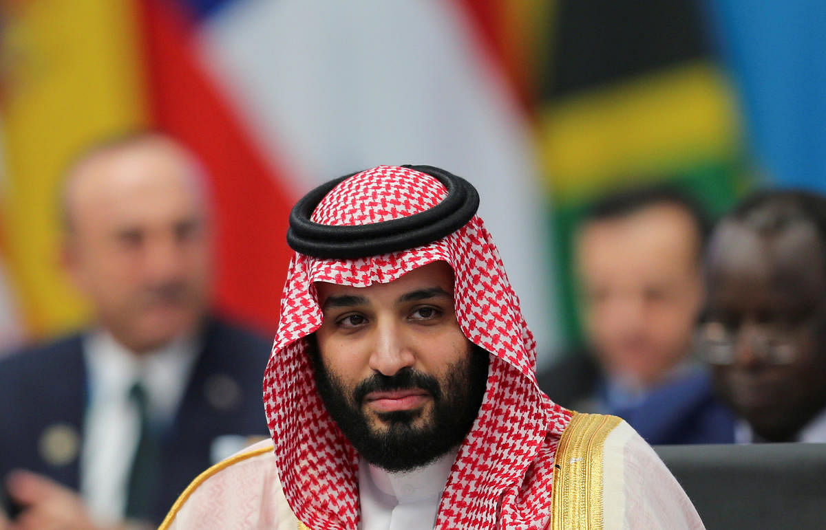Crown Prince Mohammed bin Salman, named heir to the throne in June 2017, has promoted an economic plan known as "Vision 2030", which aims to boost the female quota in the workplace from 22 to 30 per cent by 2030. (Reuters File Photo)