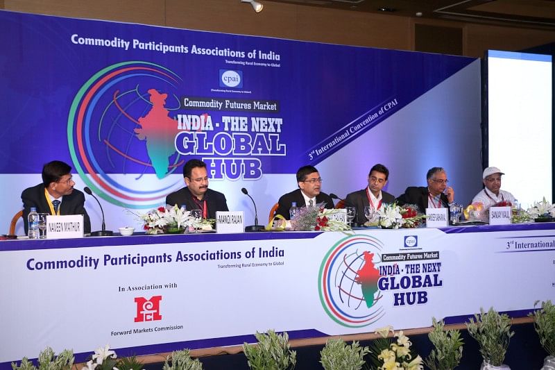 The Commodity Participant Association of India (CPAI) members in a press conference. (Official website)