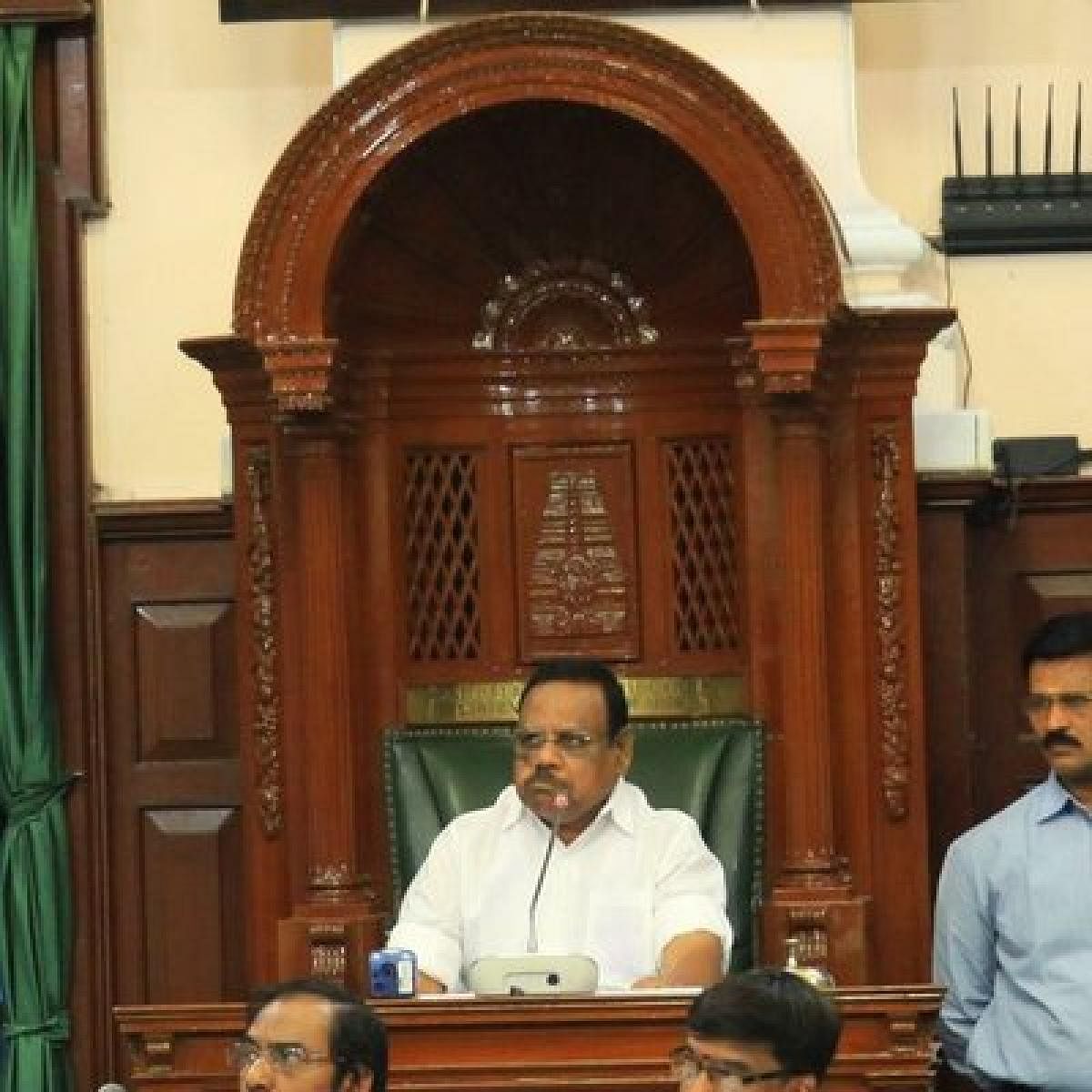 Tamil Nadu Assembly Speaker Tamil Nadu Assembly Speaker P Dhanapal(PhotoTwitter)