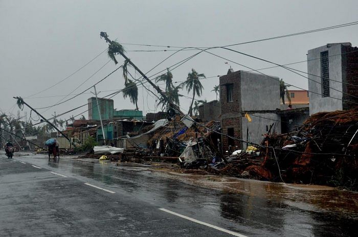 Cyclone Fani affected three states -- Odisha, Andhra Pradesh and West Bengal. (PTI File Photo)
