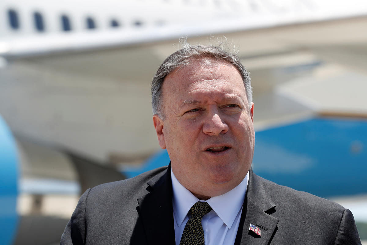 U.S. Secretary of State Mike Pompeo (Photo by REUTERS)