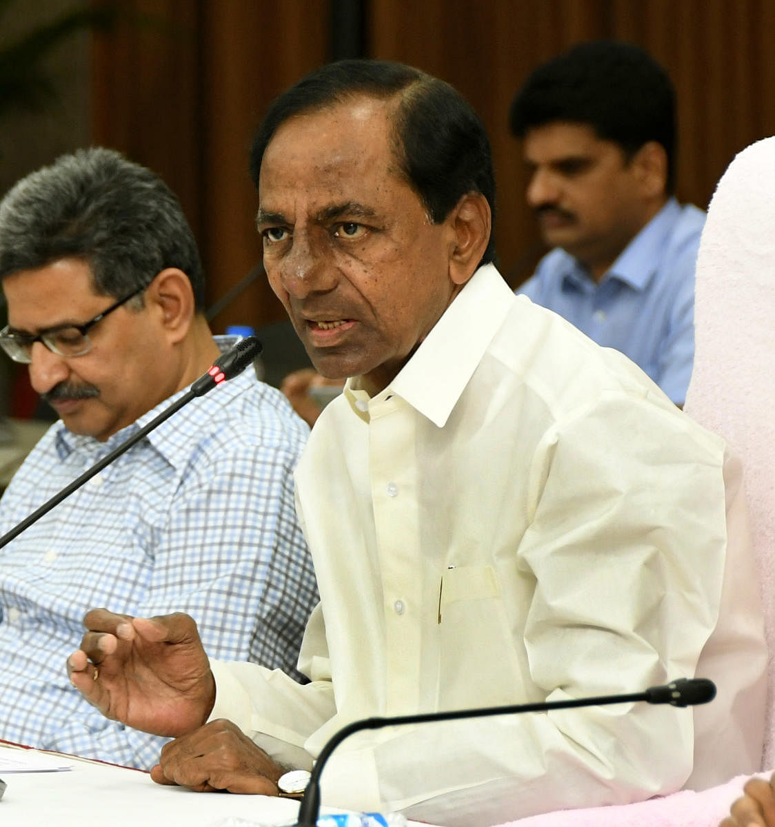 Chief Minister K Chandrasekhar Rao (DH Photo)