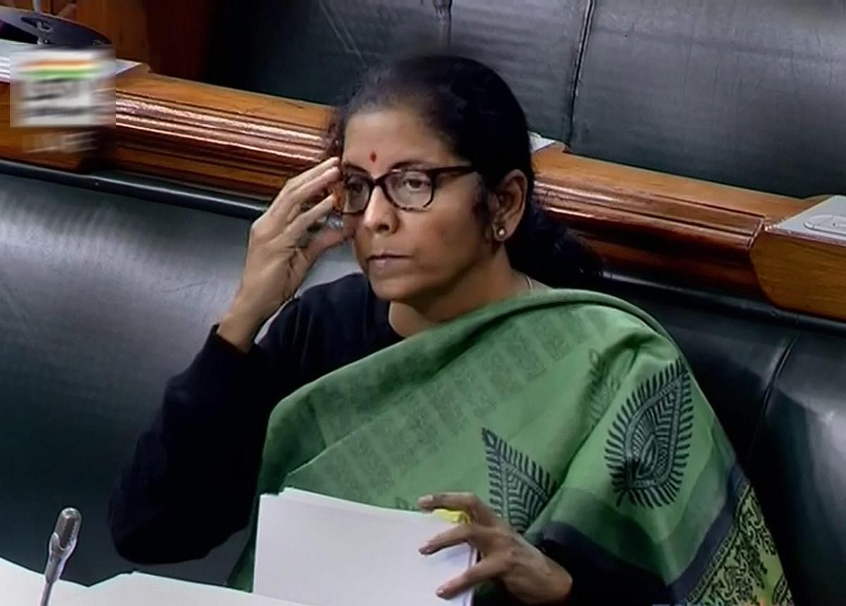 Hitting back at the Congress on the Rafale fighter jet deal, Defence Minister Nirmala Sitharaman on Friday alleged that the party had stopped the deal when it was in power as it "didn't get the money" and ignored national security. PTI photo