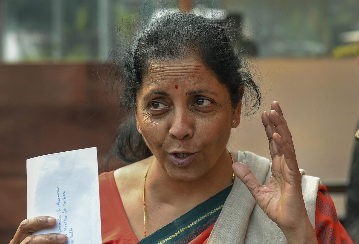 Defence Minister Nirmala Sitharaman on Friday dismissed the media report on the Rafale jet deal as "flogging a dead horse" and accused the opposition of playing into the hands of multinational companies and vested interests. PTI file photo