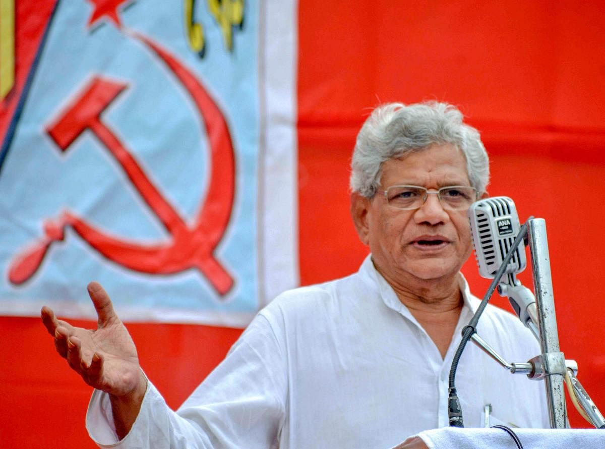 General Secretary of CPI(M) Sitaram Yechuri (PTI File Photo)