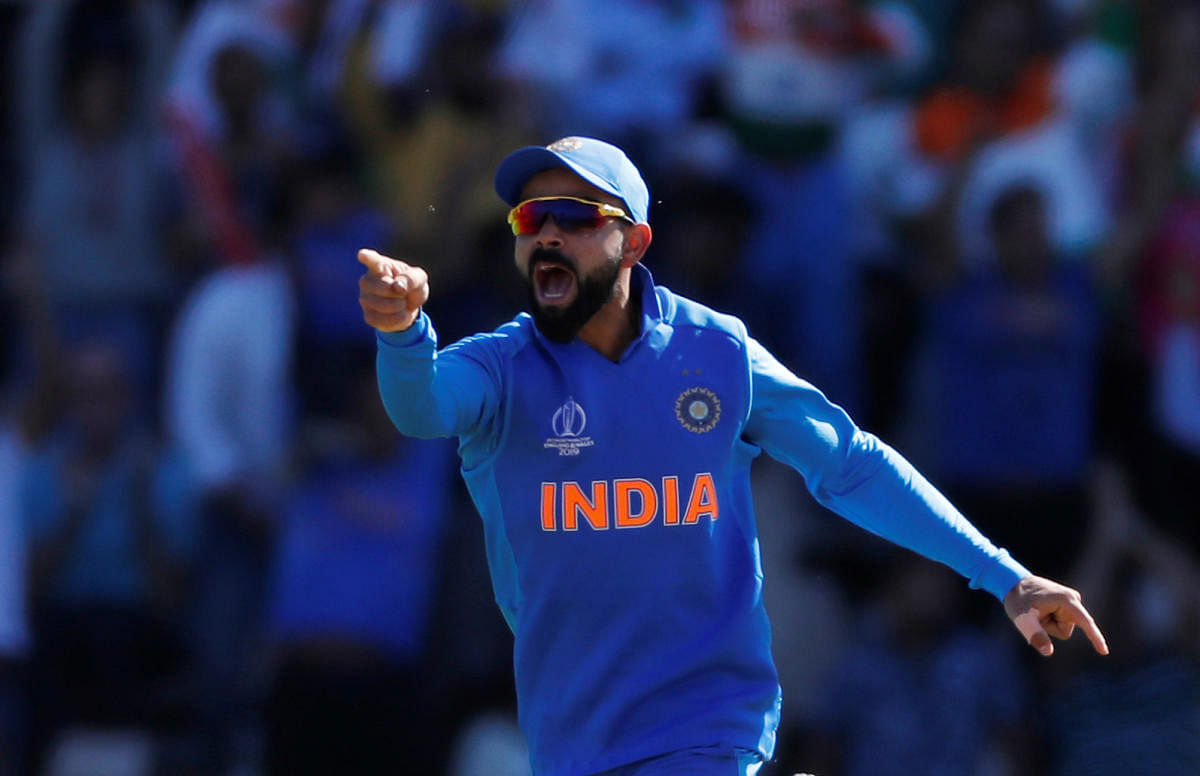 HERE I COME: India skipper Virat Kohli, who has a brilliant record against the West Indies, will be eyeing another big one on Thursday. REUTERS 