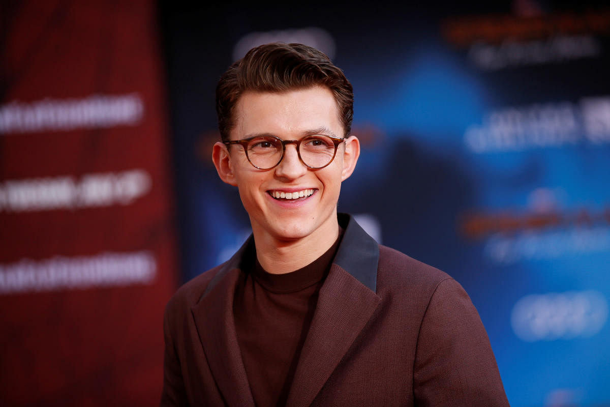 The 23-year-old British actor, who was cast to play the teenage Spider-Man in Marvel Cinematic Universe in 2015, says as Peter Parker his aim is to be "a positive light" for young people. (Reuters Photo)