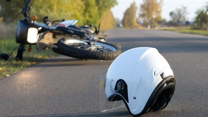 Going by the 2017 data, the total number of deaths and injuries for riding without wearing helmets stands at 35,975 and 36,687 respectively. File photo for representation