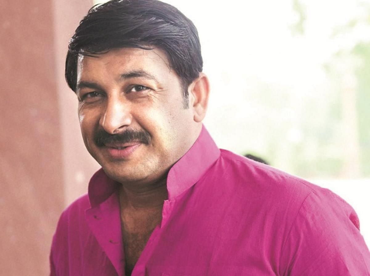 Delhi BJP chief Manoj Tiwari.