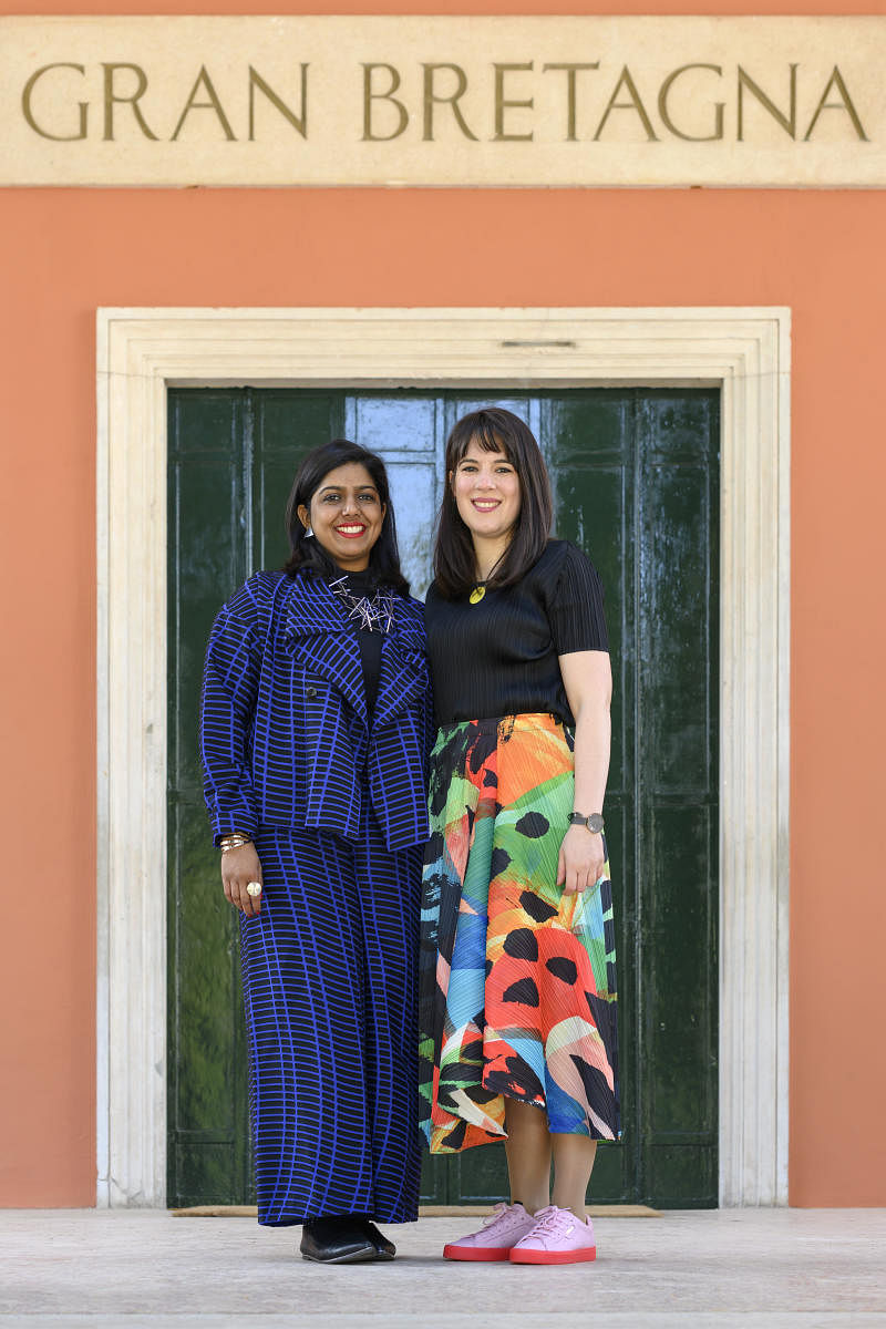 Manijeh Verghese and Madeleine Kessler, curators of British Pavilion 2020.