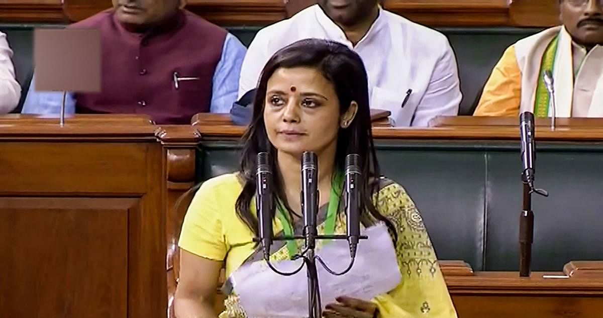 Mahua Moitra (TMC) said Parliament is becoming a forum to raise West Bengal issues. PTI file photo