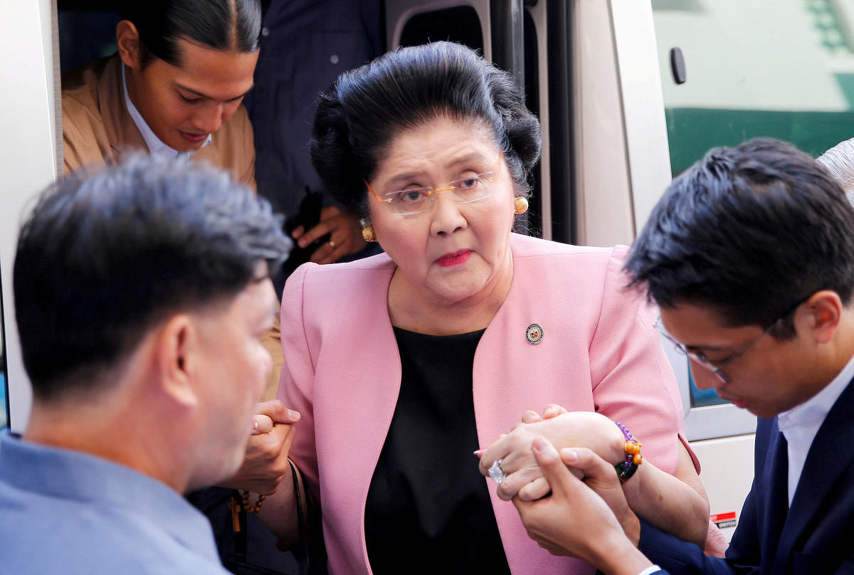 Former Philippine First Lady Imelda Marcos. Reuters file photo