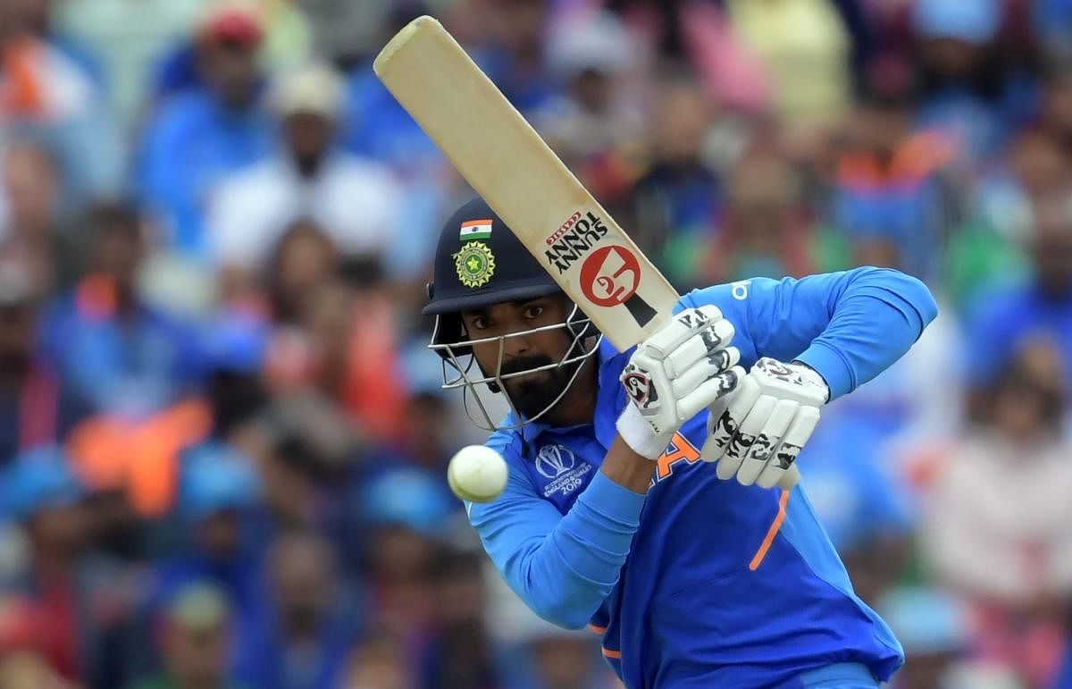 CONFIDENT Ever since his promotion to the top of the order, KL Rahul has displayed good form. AFP