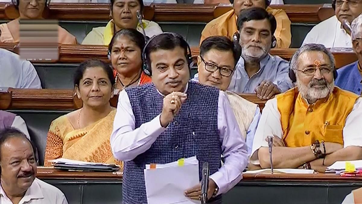 Union Minister Nitin Gadkari on Thursday said in the Lok Sabha that sugar mills should now focus on manufacturing ethanol instead of producing the sweetener. (PTI Photo)