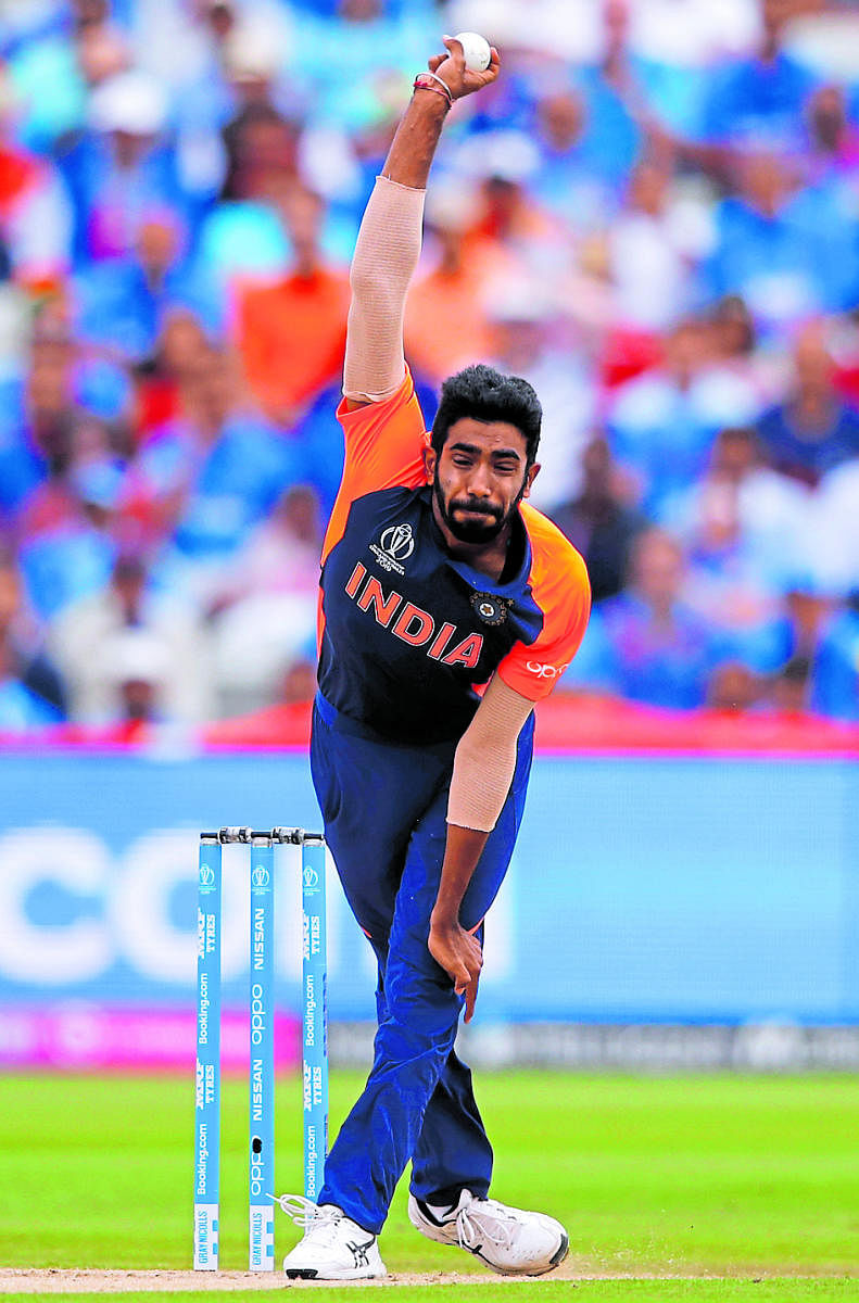 Jasprit Bumrah has been Indian skipper Virat Kohli’s primary option at the death, thanks to his exceptional yorker bowling skills. (Reuters Photo)