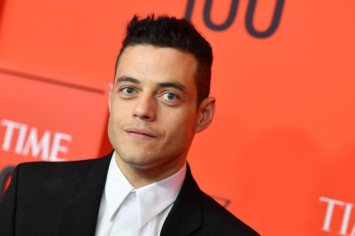 Rami Malek was excited to play a James Bond baddie but the actor said he was willing to walk away from his role of a terrorist if a religion or ideology was attached to the character. (AFP Photo)