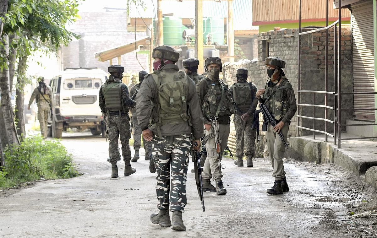 Acting on specific information about the presence of militants in the Narwani area of Shopian district of south Kashmir, the security forces launched a cordon-and-search operation on Friday morning, a police official said. (PTI File Photo)