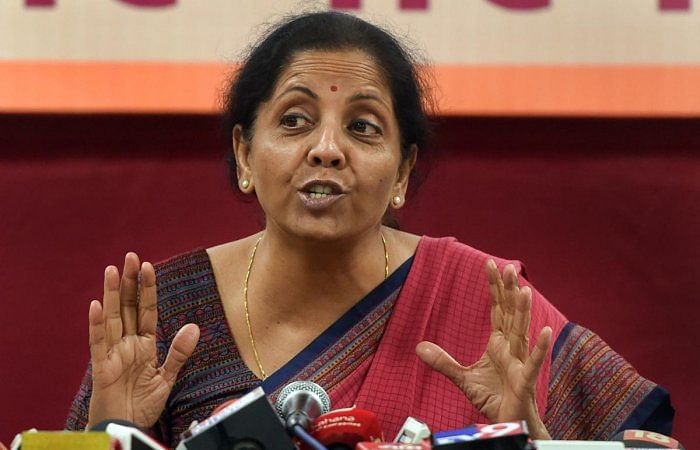 Finance Minister Nirmala Sitharaman