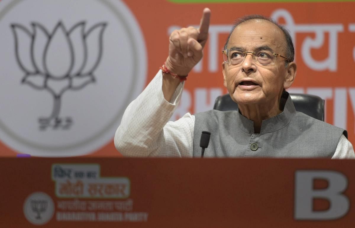 In a Facebook post a day after the Budget presentation, Jaitley said a fundamental question has always been asked as to what would one choose between good economics and clever politics. (PTI File Photo)