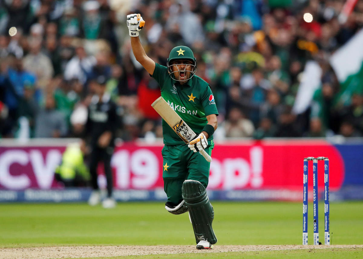 Babar Azam has showed his class in this World Cup. Photo credit: Reuters