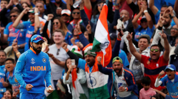 This will be Virat Kohli's first match as captain against Pakistan in the World Cup. Photo credit: Reuters