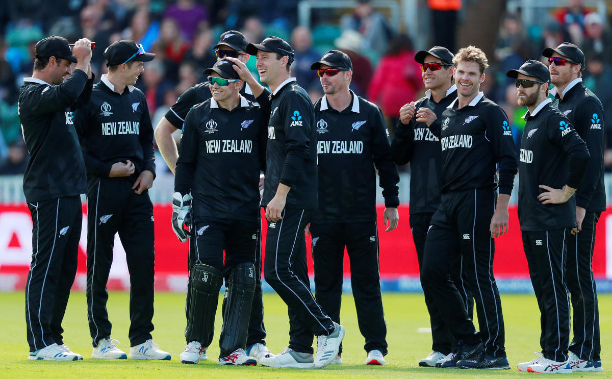 The match against India is going to be New Zealand's first big test in this World Cup. Photo credit: Reuters