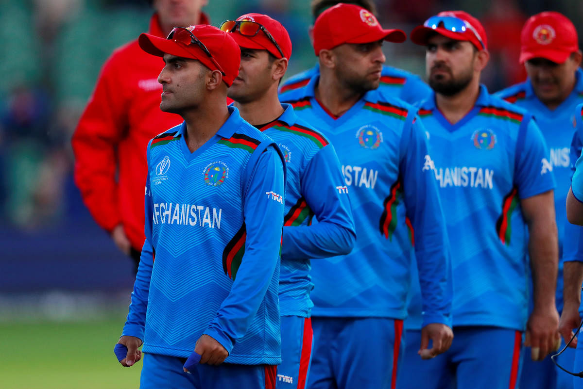 Afghanistan have lost all their three matches so far. Photo credit: Reuters