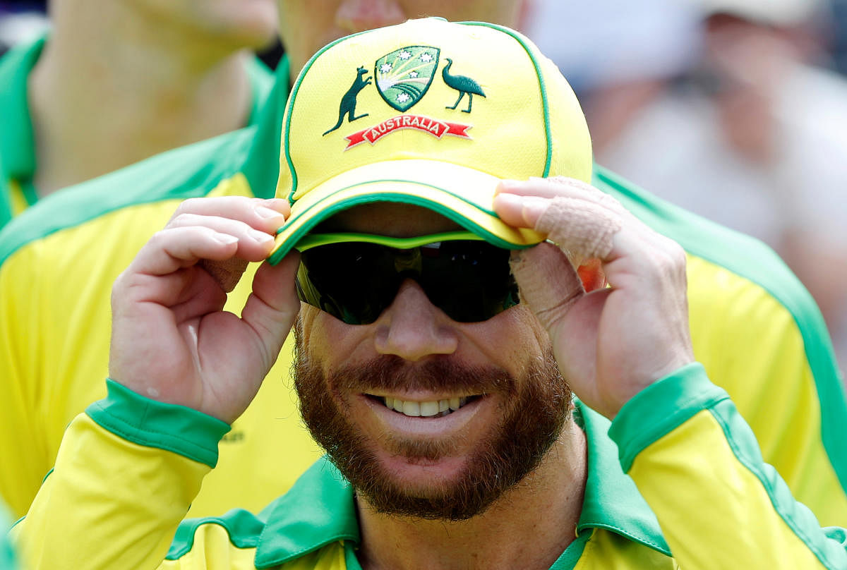 David Warner produced a magnificent performance with the bat on his return to the Australian side. Photo credit: Reuters
