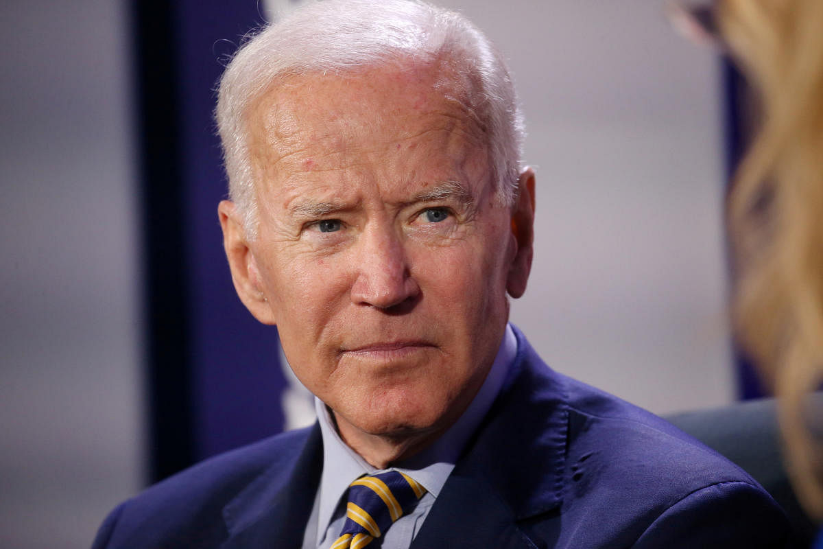 Democratic candidate for president former Vice President Joe Biden. Reuters