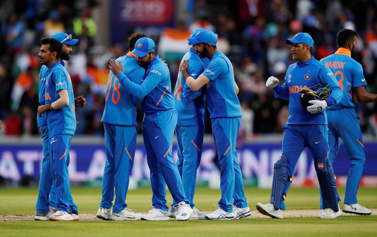 India maintained their unbeaten run against Pakistan in World Cup with a 89 runs win. Photo credit: Reuters