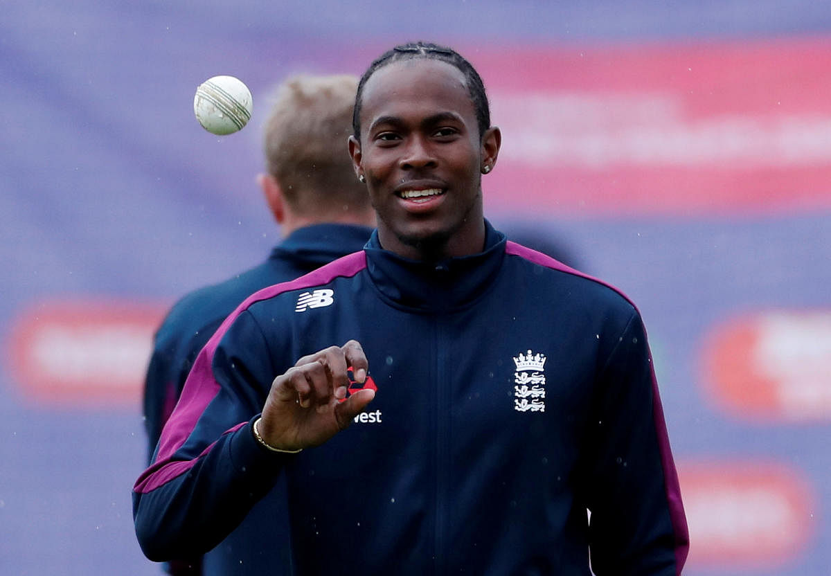 Jofra Archer will be facing his former team West Indies for the first time since donning England's jersey. Photo credit: Reuters