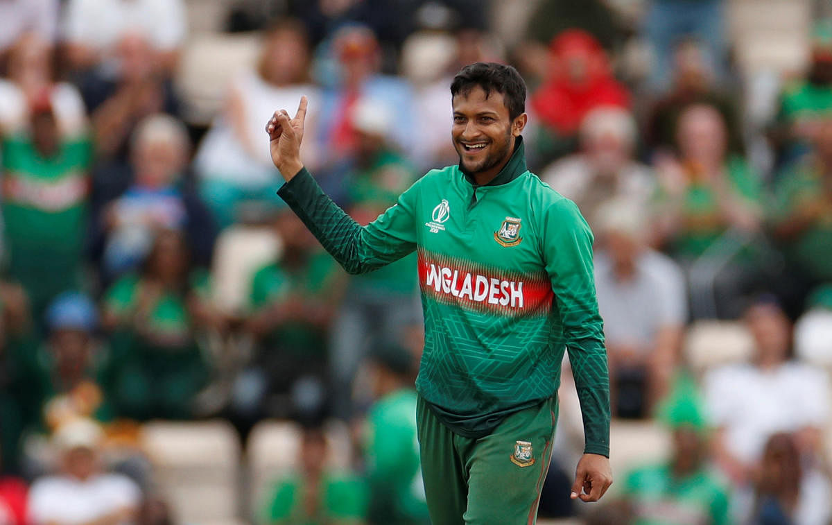 Shakib Al Hasan has been Bangladesh's talisman in this World Cup. Photo credit: Reuters
