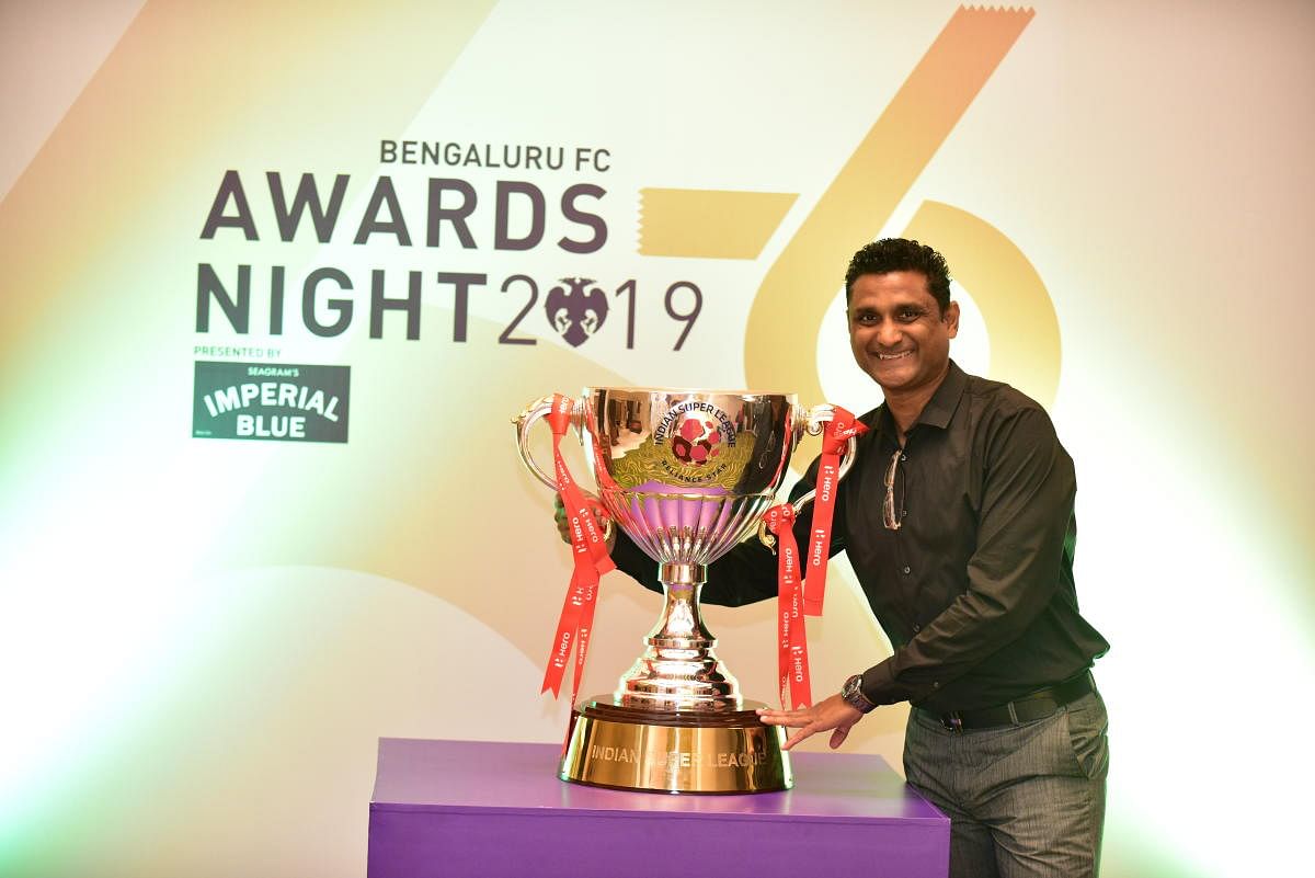 SHAPING TALENT Noushad Moosa has slipped into the role as a coach with ease, grooming the next generation of players at the Bengaluru FC.
