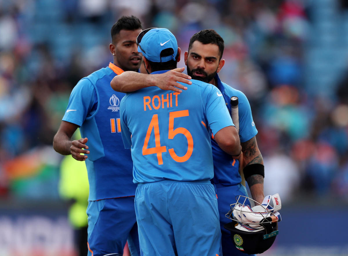India have lost just one match in the group stage and will be brimming with confidence against New Zealand. Photo credit: Reuters