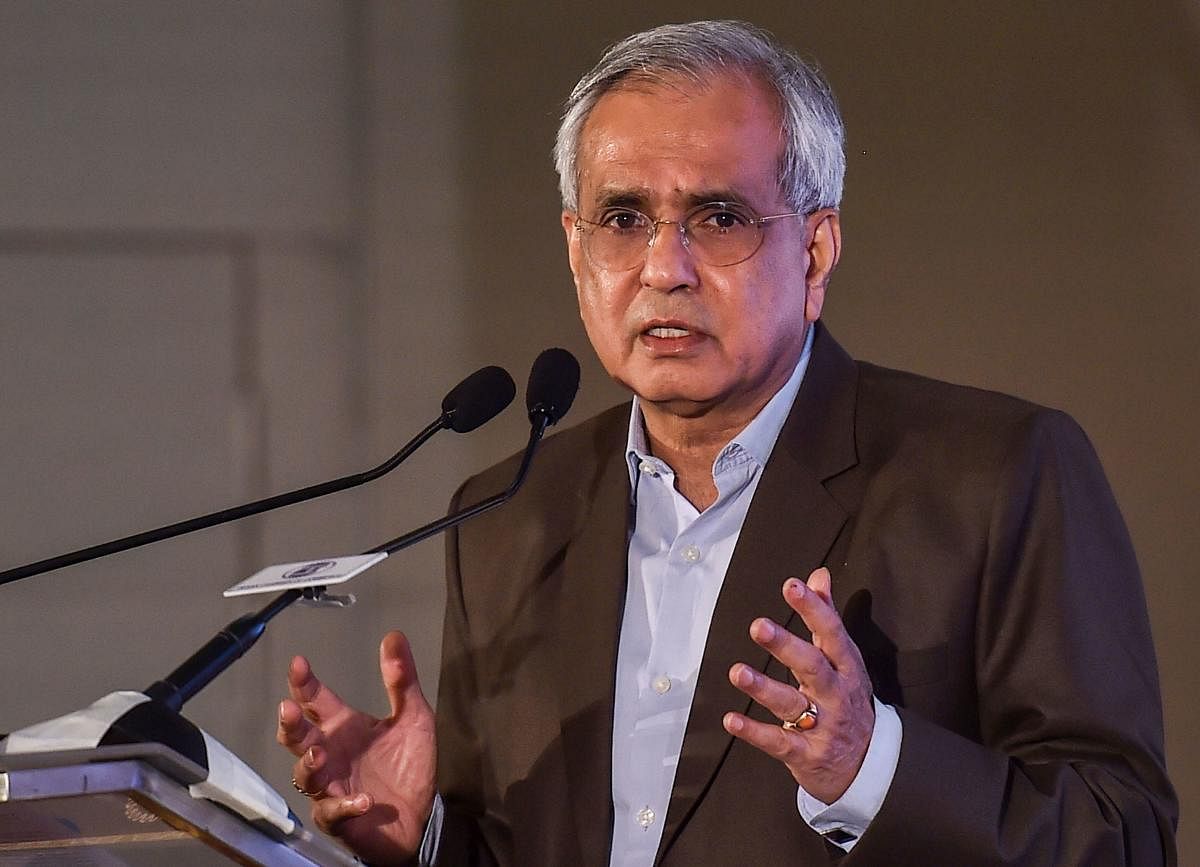 Vice-chairman of Niti Aayog Rajiv Kumar on Tuesday said the target of achieving an economy of USD five trillion within 2024-25 was 'eminently' doable and the private sector would have to take the lead. PTI file photo