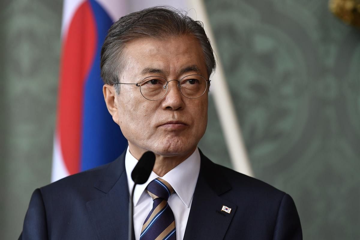 South Korean President Moon Jae-in (AFP File Photo)