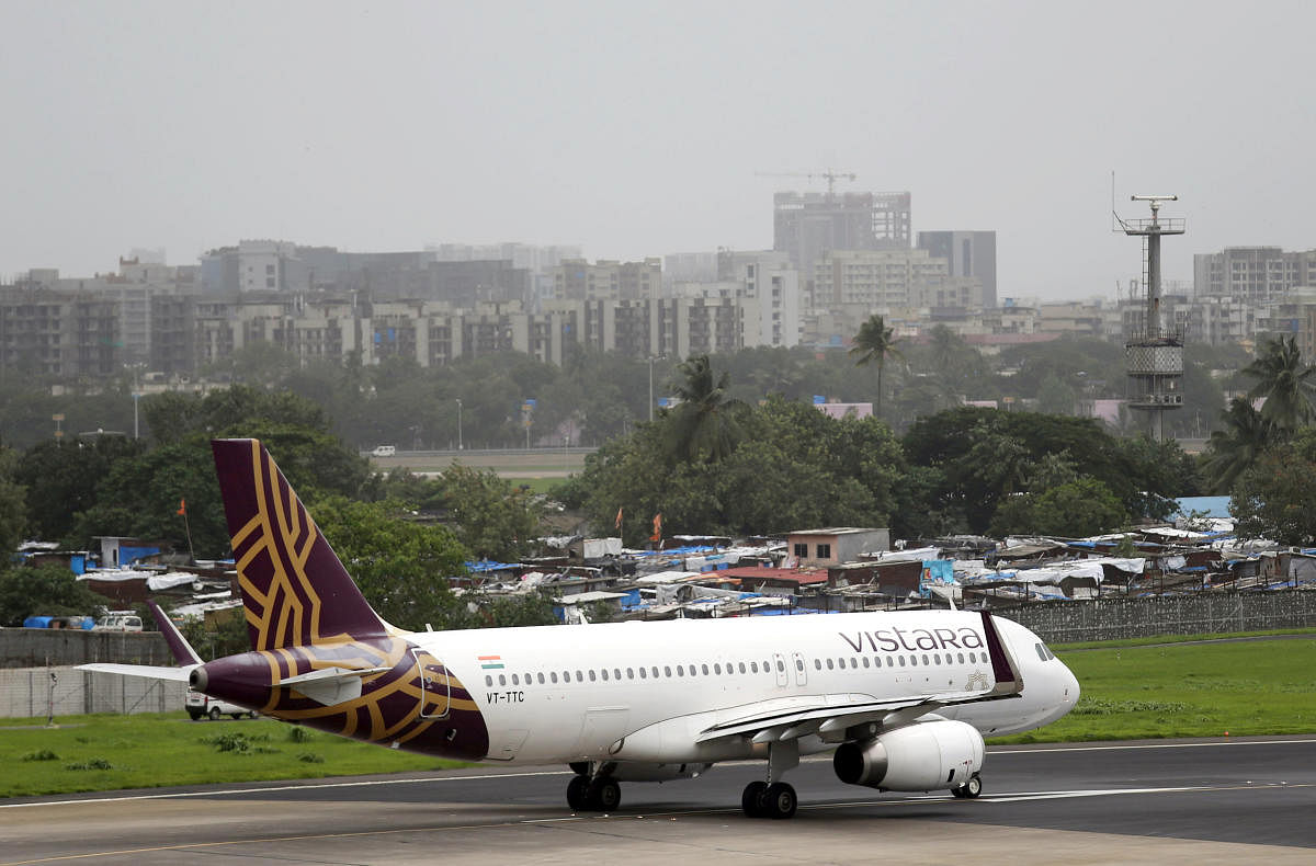 Vistara will operate two daily flights to Singapore, one each from New Delhi and Mumbai, starting August 6 and August 7 respectively, the airline said in a release. (Reuters File Photo)