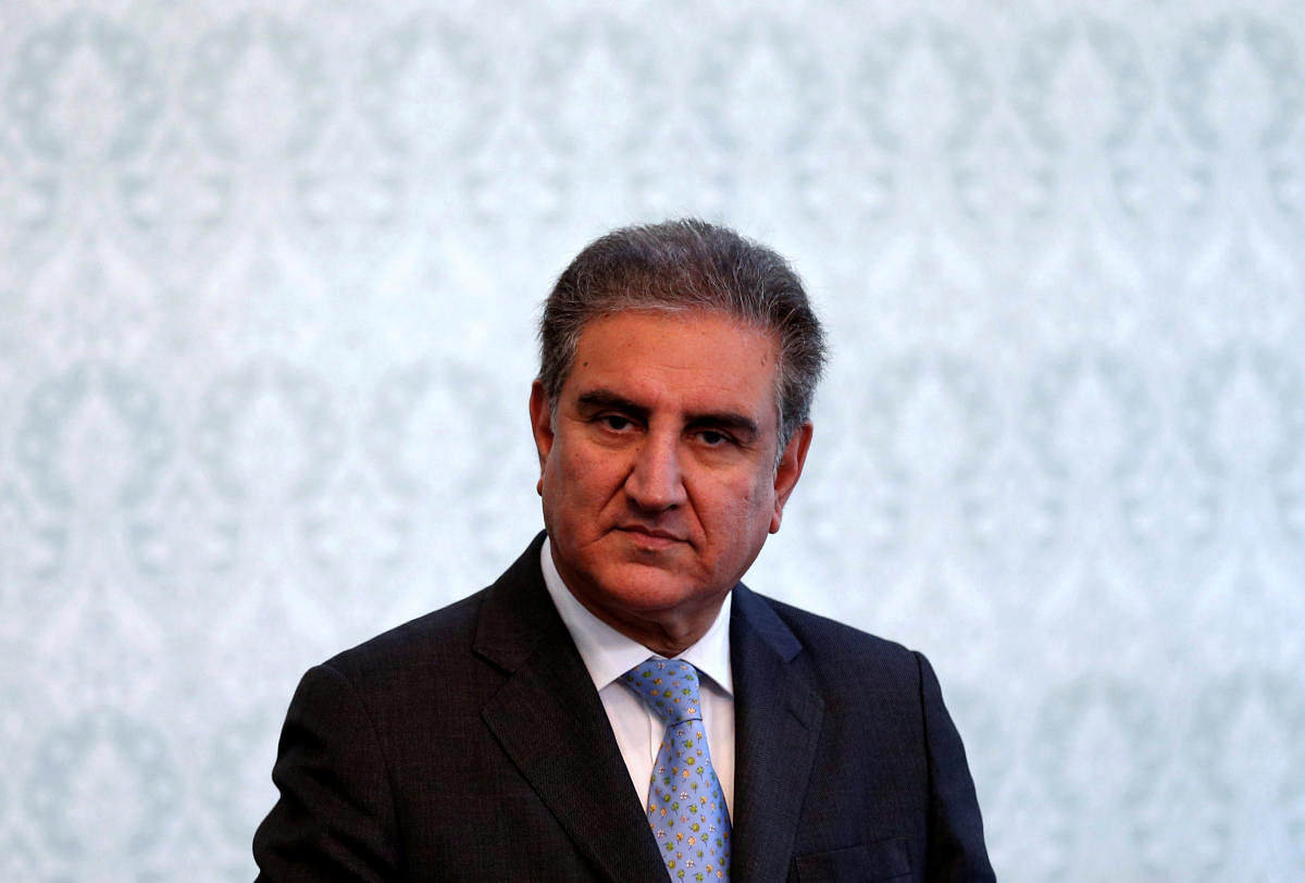 Pakistan's Foreign Minister Shah Mehmood Qureshi. (Reuters File Photo)